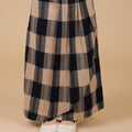 The Nusantara Collection Girl Instant Pareo Skirt Checked Navy - Umbi