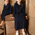 The Nusantara Collection Girl Kebaya Top with Embroidery Malam Print - Umbi