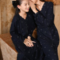 The Nusantara Collection Girl Kebaya Top with Embroidery Malam Print - Umbi
