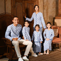 The Nusantara Collection Girl Kebaya Top with Embroidery Siang Print - Umbi
