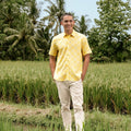 The Nusantara Collection Men Holiday Shirt Sinar Print - Umbi