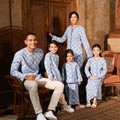 The Nusantara Collection Men Long Sleeve Kurta Siang Print - Umbi