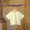 The Nusantara Collection Unisex Baby Top Butter Yellow - Umbi