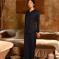 The Nusantara Collection Women Classic Skirt Checked Black - Umbi