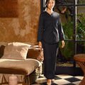The Nusantara Collection Women Classic Skirt Checked Black - Umbi