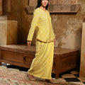 The Nusantara Collection Women Classic Skirt Sinar Print - Umbi