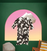 The Oasis Baby Kurung Dress with Scallop Embroidery Shadow Print - Umbi