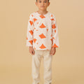 The Oasis Boy Kurta Desert Print - Umbi