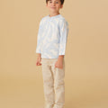 The Oasis Boy Kurta Mirage Print - Umbi