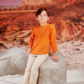 The Oasis Boy Kurta Orange - Umbi
