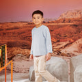 The Oasis Boy Kurta Sky Blue - Umbi