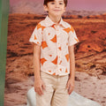 The Oasis Boy Sunday Shirt Desert Print - Umbi