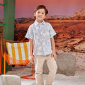 The Oasis Boy Sunday Shirt Mirage Print - Umbi