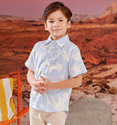 The Oasis Boy Sunday Shirt Mirage Print - Umbi