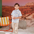 The Oasis Boy Sunday Shirt Mirage Print - Umbi