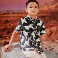 The Oasis Boy Sunday Shirt Shadow Print - Umbi