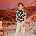 The Oasis Boy Sunday Shirt Shadow Print - Umbi