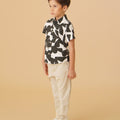 The Oasis Boy Sunday Shirt Shadow Print - Umbi