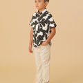 The Oasis Boy Sunday Shirt Shadow Print - Umbi