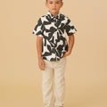The Oasis Boy Sunday Shirt Shadow Print - Umbi