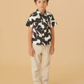 The Oasis Boy Sunday Shirt Shadow Print - Umbi