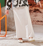 The Oasis Girl Classic Skirt White - Umbi