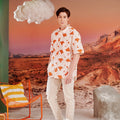 The Oasis Men Holiday Shirt Desert Print - Umbi