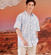 The Oasis Men Holiday Shirt Mirage Print - Umbi