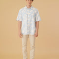 The Oasis Men Holiday Shirt Mirage Print - Umbi