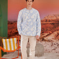 The Oasis Men Kurta Mirage Print - Umbi