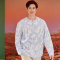 The Oasis Men Kurta Mirage Print - Umbi