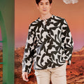 The Oasis Men Kurta Shadow Print - Umbi