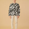 The Oasis Men Kurta Shadow Print - Umbi