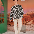The Oasis Men Kurta Shadow Print - Umbi