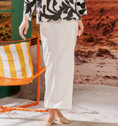 The Oasis Women Classic Skirt White - Umbi