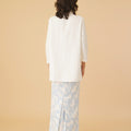 The Oasis Women Column Skirt with Back Pleats Mirage Print - Umbi