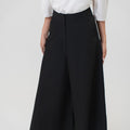 The Office Runway Women Flare Cut Pants Black - Umbi