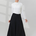The Office Runway Women Flare Cut Pants Black - Umbi