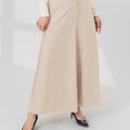 The Office Runway Women Flare Cut Pants Brown - Umbi