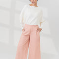 The Office Runway Women Straight Cut Pants Blush - Umbi