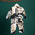 The Rimba Raya Baby Jumpsuit Cempaka Print - Umbi