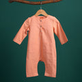 The Rimba Raya Baby Jumpsuit Salmon - Umbi