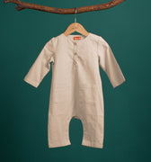 The Rimba Raya Baby Jumpsuit Sand - Umbi