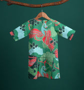 The Rimba Raya Baby Kurung Dress Rimba Print - Umbi