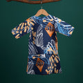 The Rimba Raya Baby Kurung Dress Senja Print - Umbi