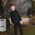 The Rimba Raya Boy Baju Melayu Set Black - Umbi