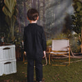 The Rimba Raya Boy Baju Melayu Set Black - Umbi