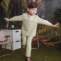 The Rimba Raya Boy Baju Melayu Set Matcha Green - Umbi