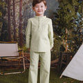 The Rimba Raya Boy Baju Melayu Set Matcha Green - Umbi