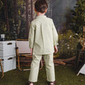 The Rimba Raya Boy Baju Melayu Set Matcha Green - Umbi